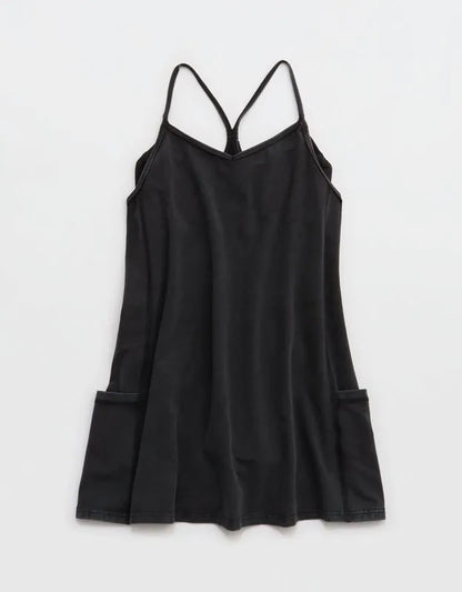 OFFLINE By Aerie OG Cotton Racerback Mini Dress