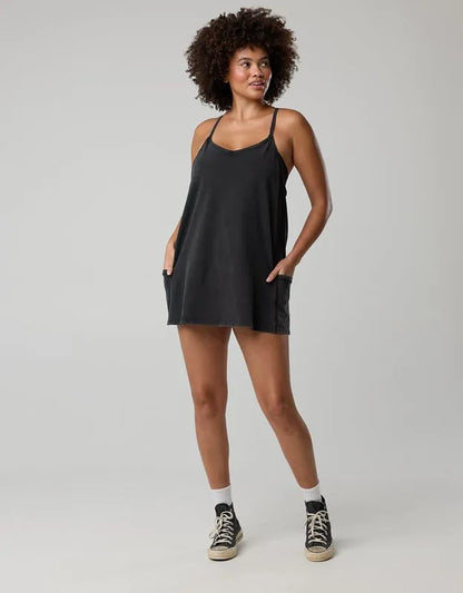 OFFLINE By Aerie OG Cotton Racerback Mini Dress