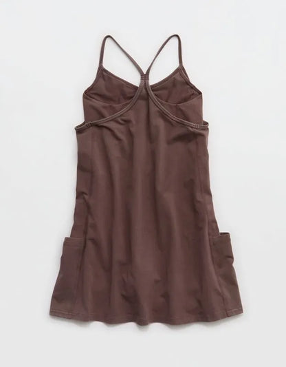 OFFLINE By Aerie OG Cotton Racerback Mini Dress