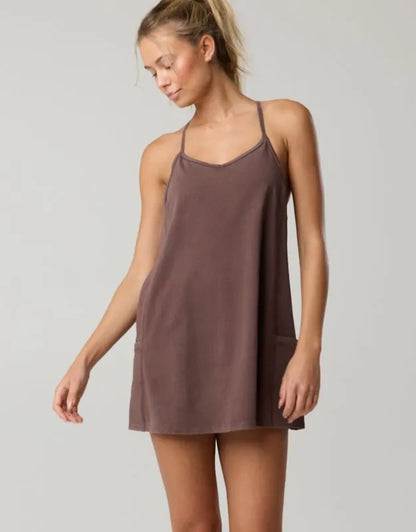OFFLINE By Aerie OG Cotton Racerback Mini Dress