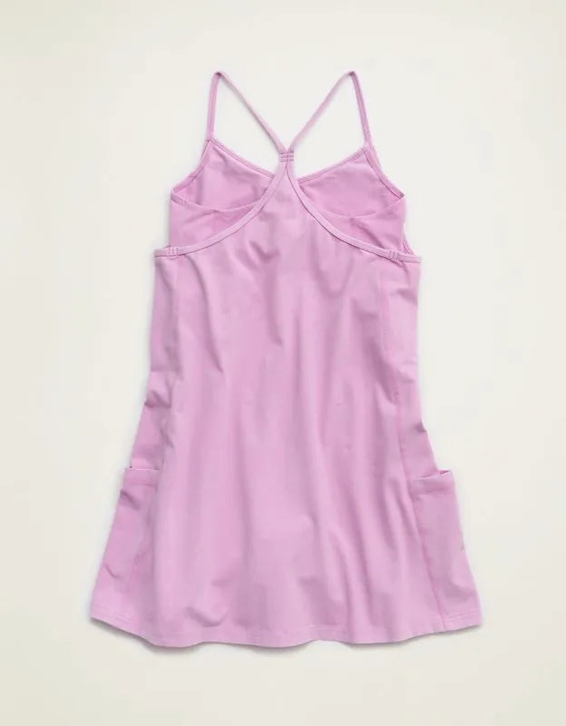 OFFLINE By Aerie OG Cotton Racerback Mini Dress