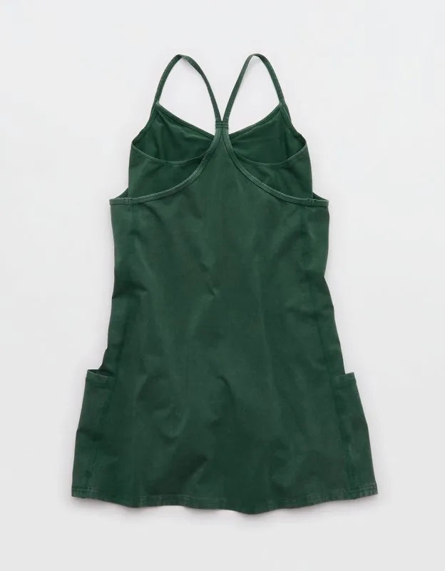 OFFLINE By Aerie OG Cotton Racerback Mini Dress