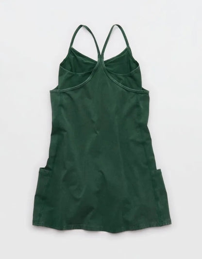 OFFLINE By Aerie OG Cotton Racerback Mini Dress