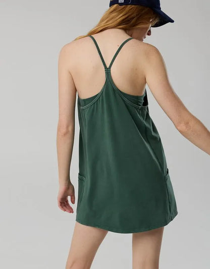 OFFLINE By Aerie OG Cotton Racerback Mini Dress