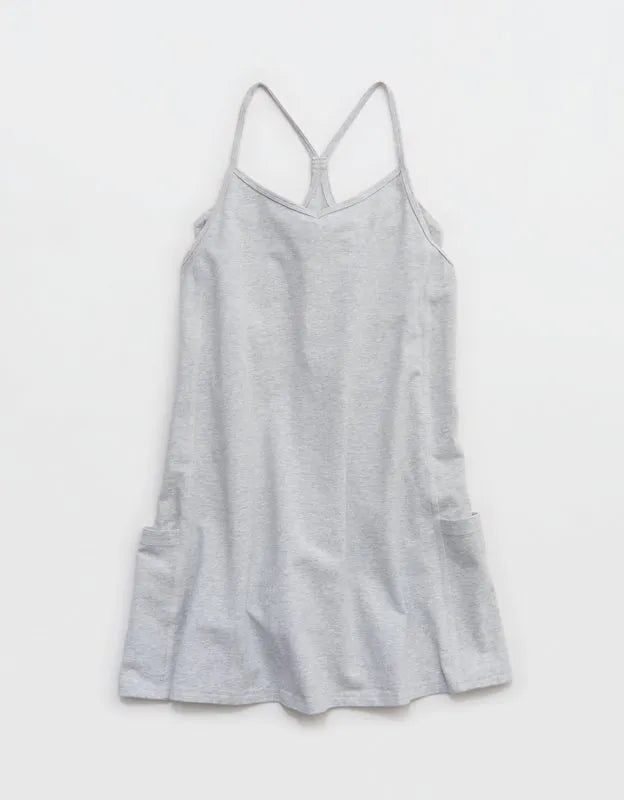 OFFLINE By Aerie OG Cotton Racerback Mini Dress