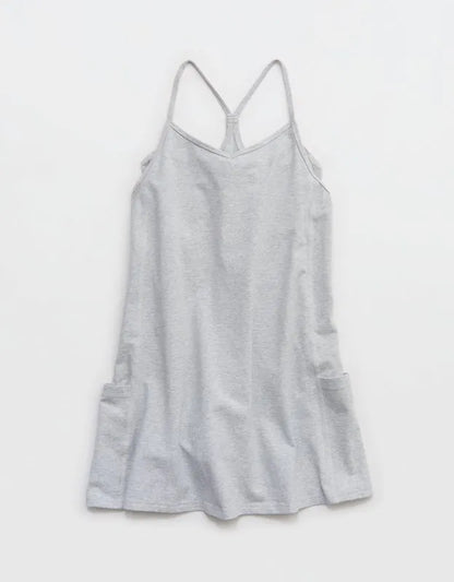 OFFLINE By Aerie OG Cotton Racerback Mini Dress