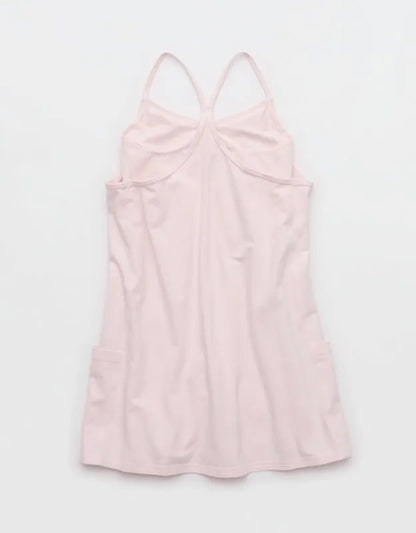 OFFLINE By Aerie OG Cotton Racerback Mini Dress