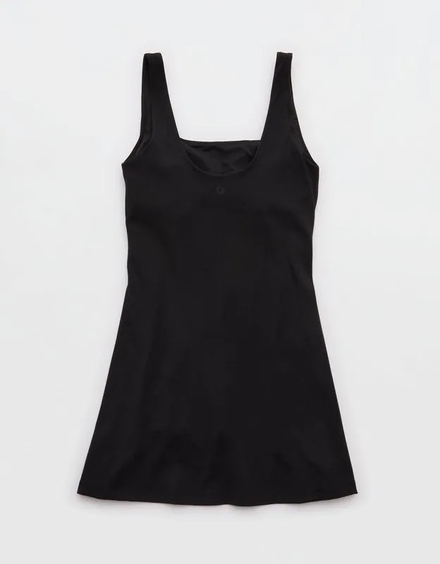 OFFLINE By Aerie Real Me Square Neck Mini Dress