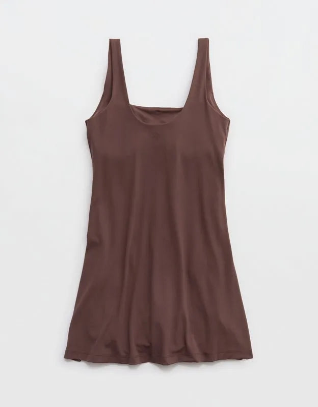 OFFLINE By Aerie Real Me Square Neck Mini Dress