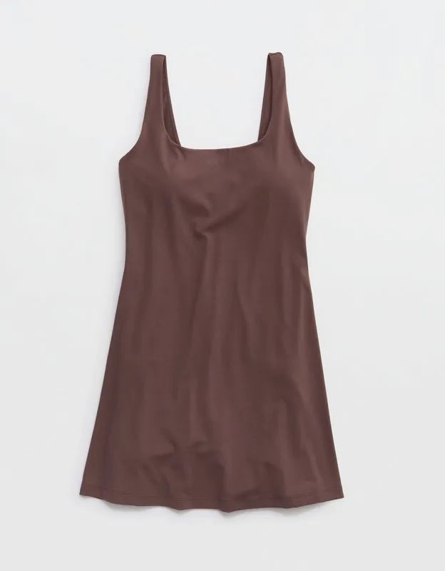 OFFLINE By Aerie Real Me Square Neck Mini Dress