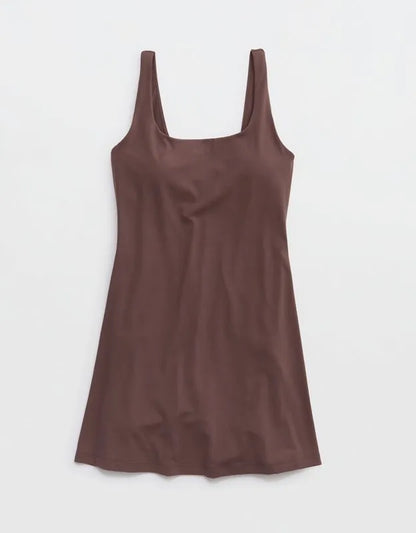 OFFLINE By Aerie Real Me Square Neck Mini Dress