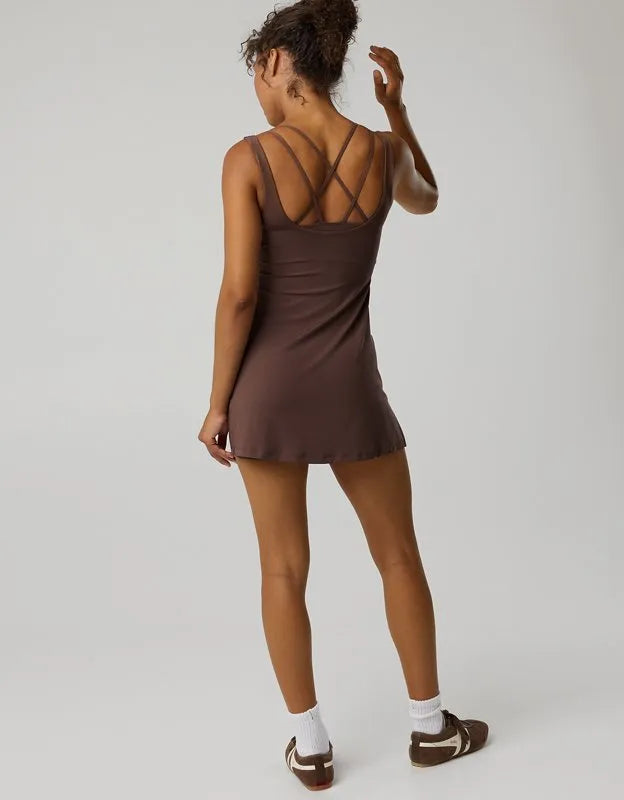 OFFLINE By Aerie Real Me Square Neck Mini Dress