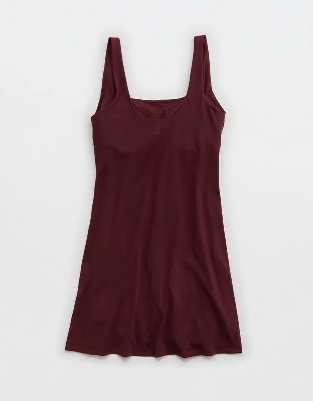 OFFLINE By Aerie Real Me Square Neck Mini Dress