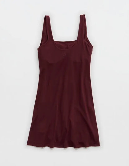 OFFLINE By Aerie Real Me Square Neck Mini Dress