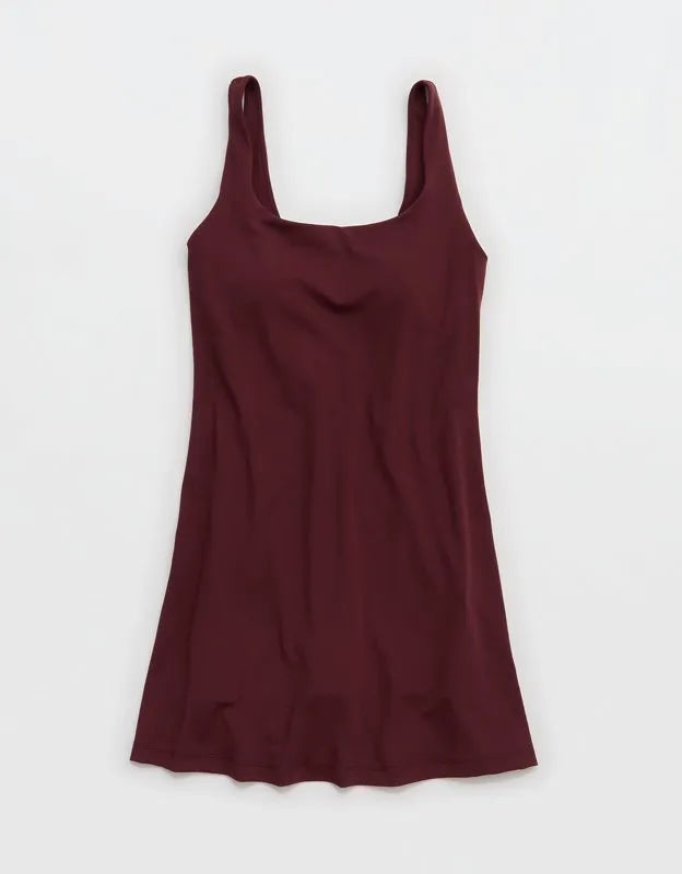 OFFLINE By Aerie Real Me Square Neck Mini Dress