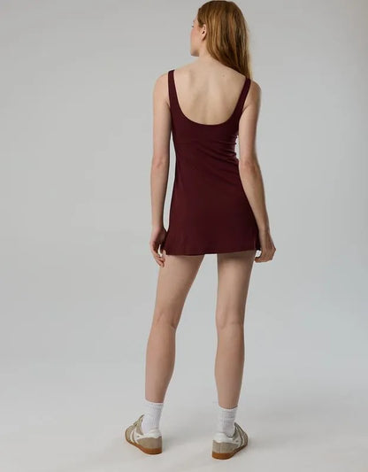 OFFLINE By Aerie Real Me Square Neck Mini Dress