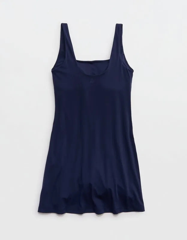 OFFLINE By Aerie Real Me Square Neck Mini Dress