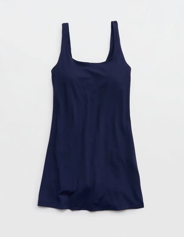 OFFLINE By Aerie Real Me Square Neck Mini Dress