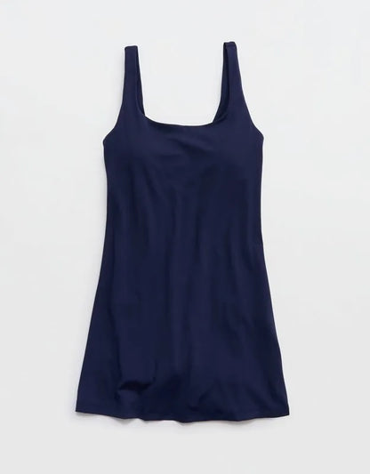 OFFLINE By Aerie Real Me Square Neck Mini Dress