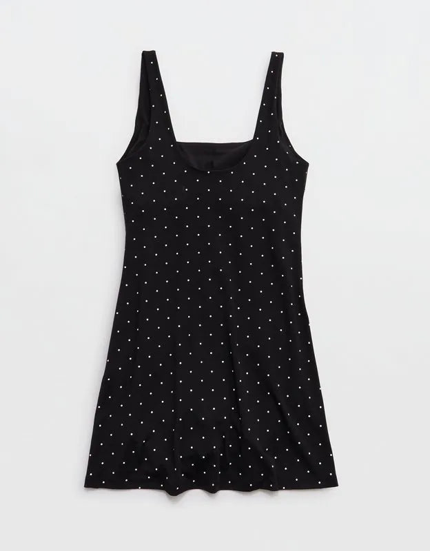 OFFLINE By Aerie Real Me Square Neck Mini Dress