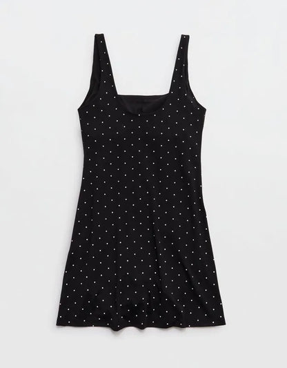 OFFLINE By Aerie Real Me Square Neck Mini Dress