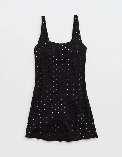 OFFLINE By Aerie Real Me Square Neck Mini Dress