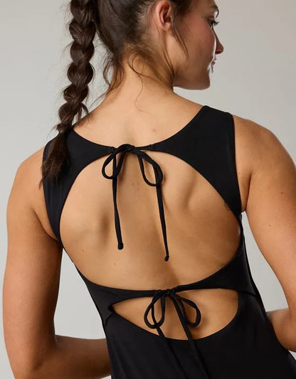 OFFLINE By Aerie Real Me Tie Back Dress