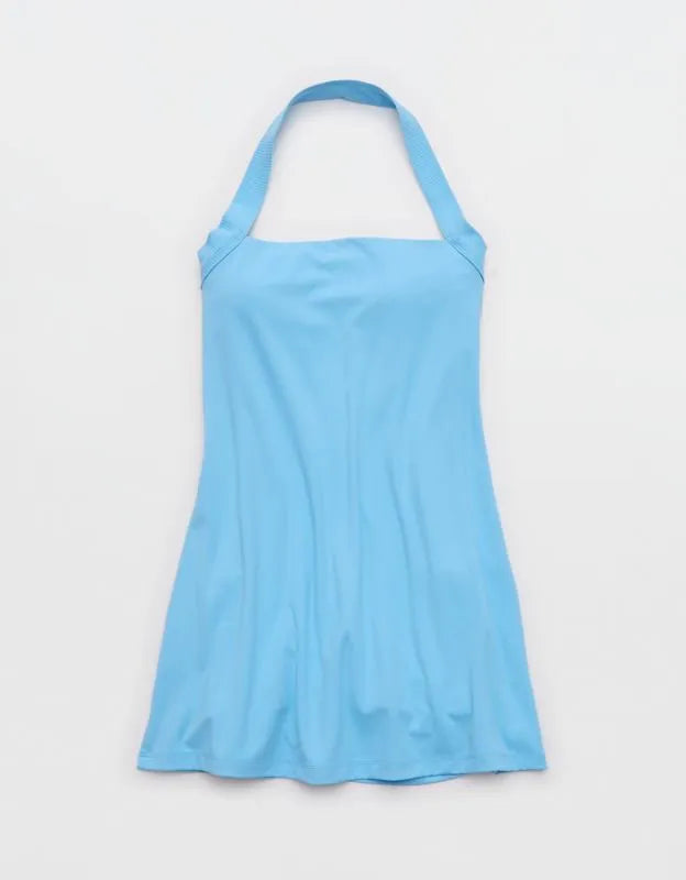 OFFLINE By Aerie Real Me Halter Mini Dress