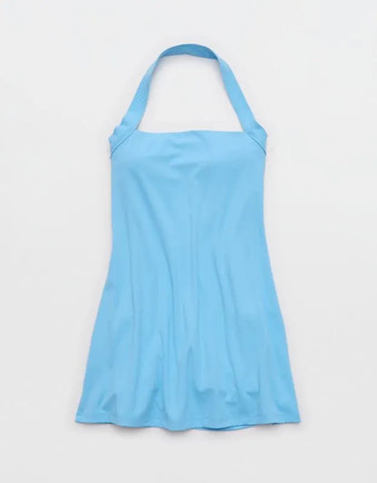 OFFLINE By Aerie Real Me Halter Mini Dress