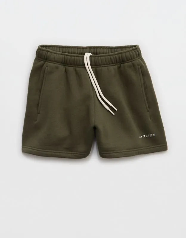 OFFLINE By Aerie 3" Cloud Fleece Short