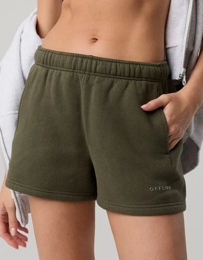 OFFLINE By Aerie 3" Cloud Fleece Short