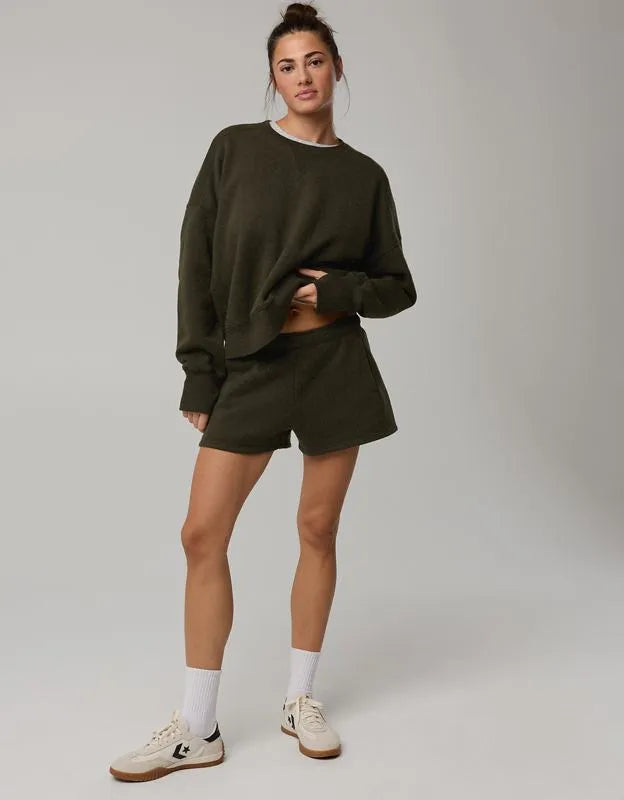 OFFLINE By Aerie 3" Cloud Fleece Short