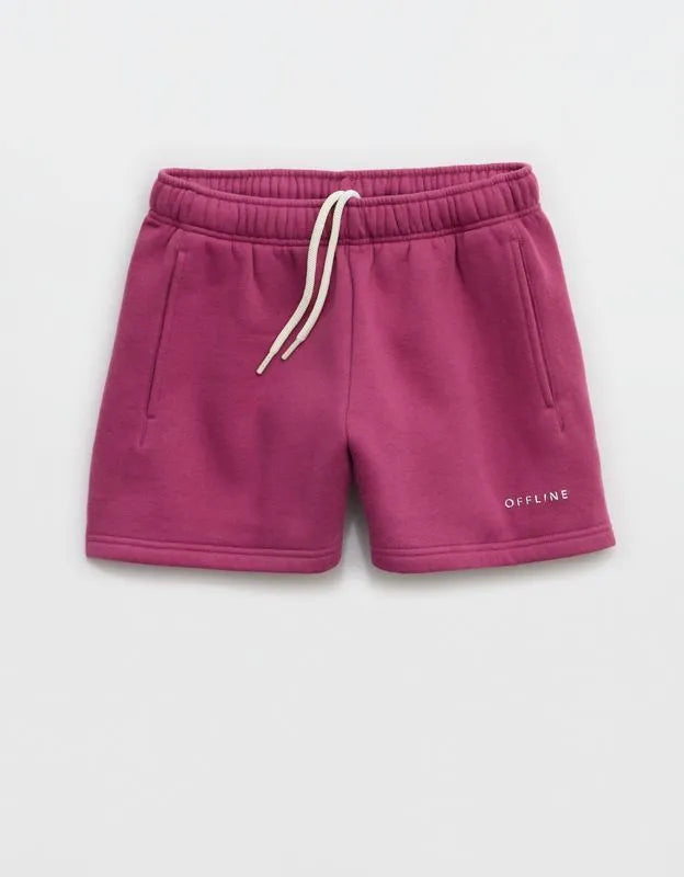 OFFLINE By Aerie 3" Cloud Fleece Short