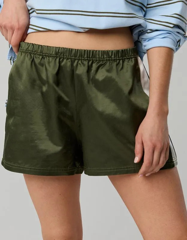 OFFLINE By Aerie Satin Track Short
