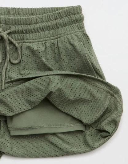 OFFLINE By Aerie Mesh Basketball Short