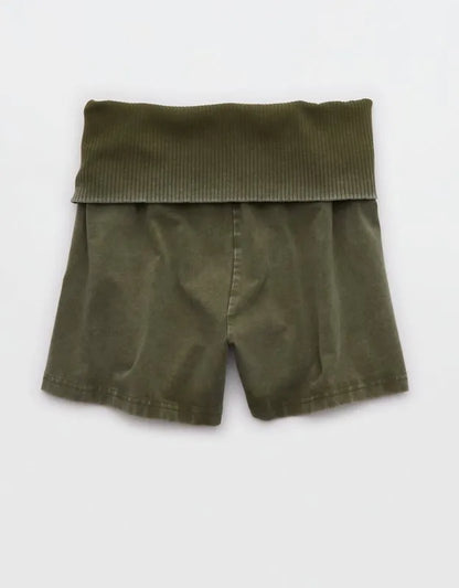 OFFLINE By Aerie OG Cotton Foldover Short