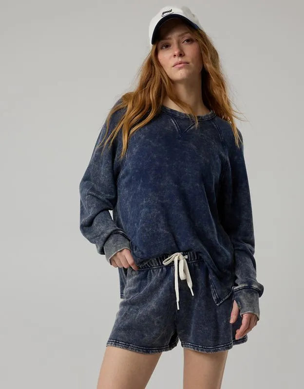 OFFLINE By Aerie Keep It 100 Terry Short