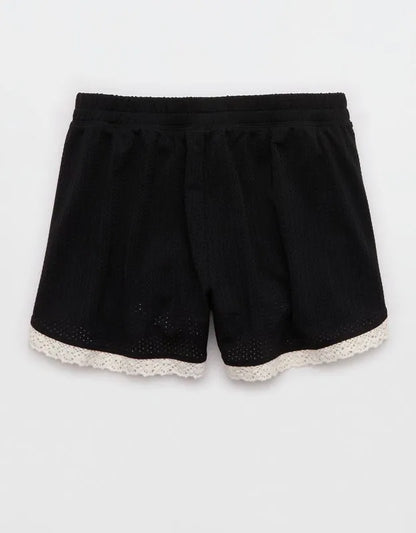 OFFLINE By Aerie Mesh Lace Short