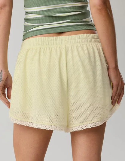 OFFLINE By Aerie Mesh Lace Short