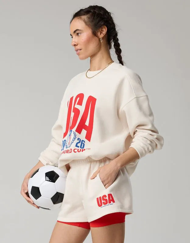 FWC26™ OFFLINE By Aerie 3" Cloud Fleece Short