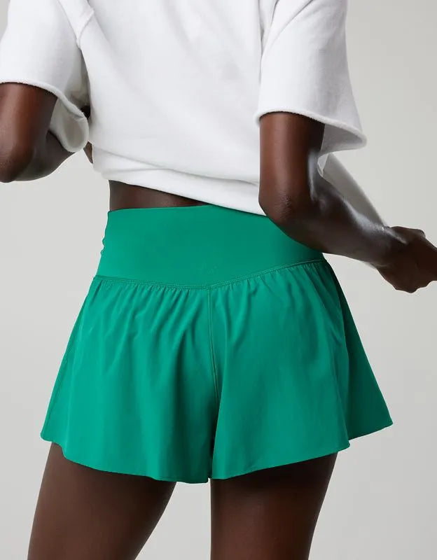 OFFLINE By Aerie Real Me Crossover Flowy Short