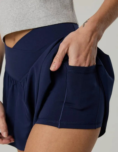 OFFLINE By Aerie Real Me Crossover Flowy Short