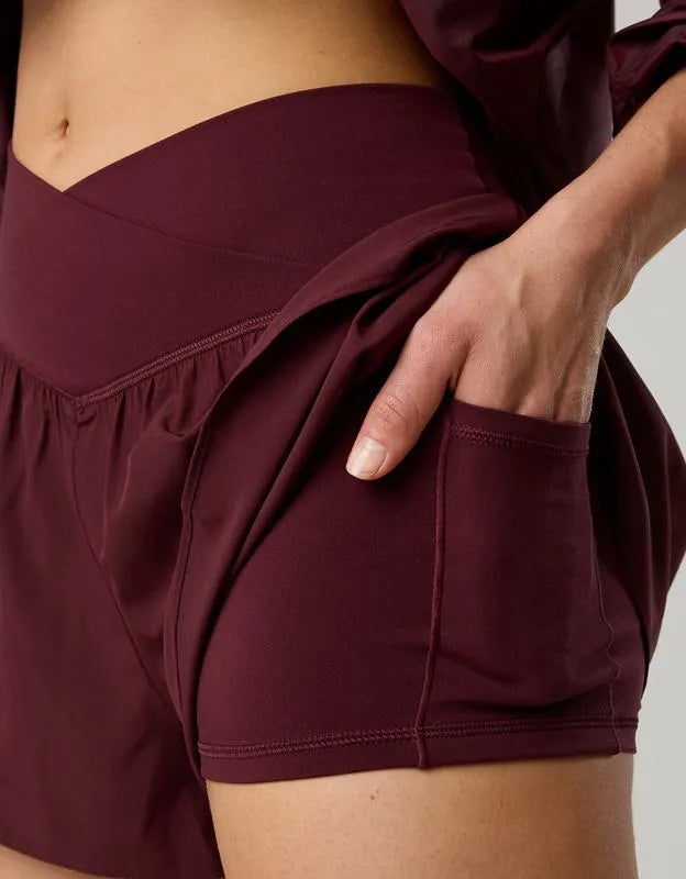 OFFLINE By Aerie Real Me Crossover Flowy Short