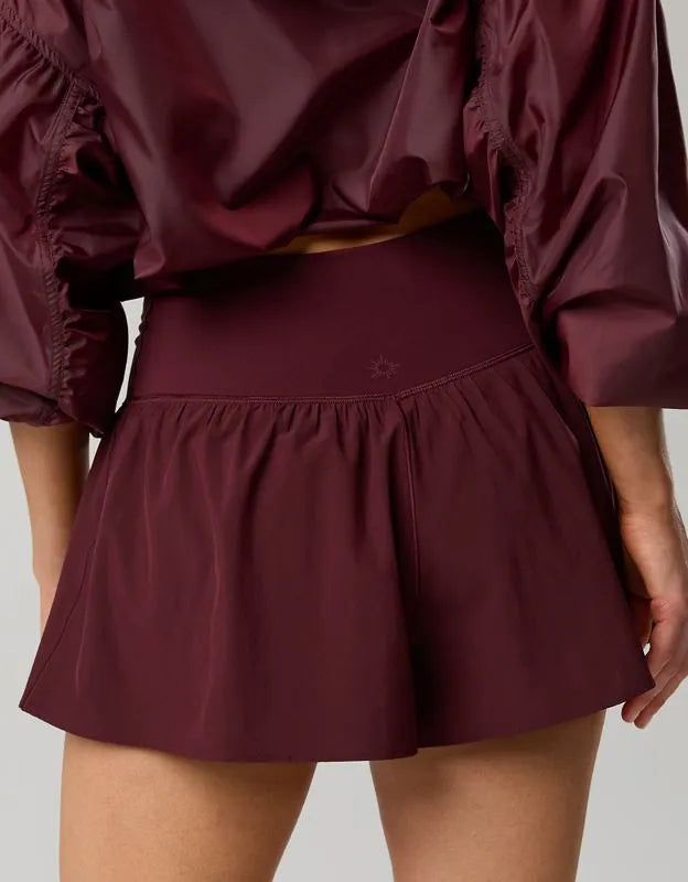 OFFLINE By Aerie Real Me Crossover Flowy Short