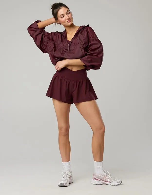OFFLINE By Aerie Real Me Crossover Flowy Short