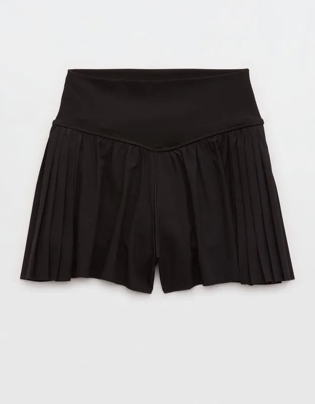 OFFLINE By Aerie Real Me Pleated Flowy Short