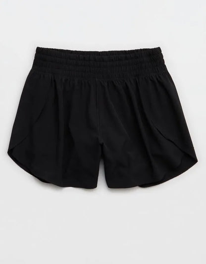 OFFLINE By Aerie High Waisted 3" Butterfly Hem Hot Stuff Short