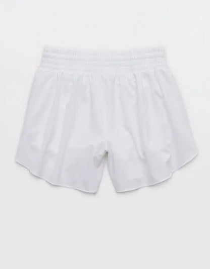 OFFLINE By Aerie High Waisted 3" Butterfly Hem Hot Stuff Short