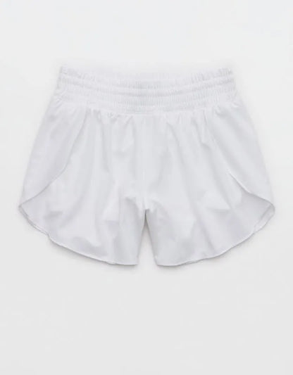 OFFLINE By Aerie High Waisted 3" Butterfly Hem Hot Stuff Short
