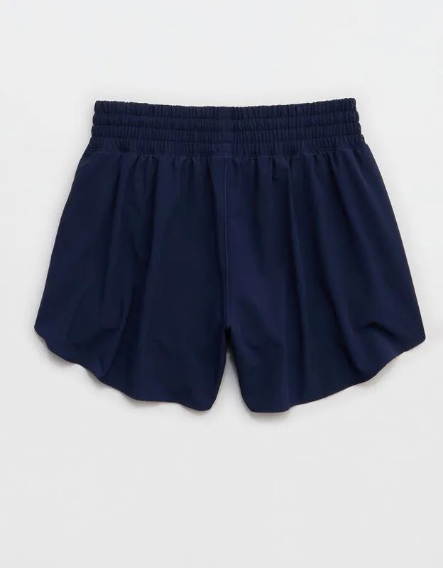 OFFLINE By Aerie High Waisted 3" Butterfly Hem Hot Stuff Short